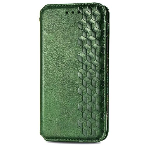 Étui Pour Samsung Galaxy M11 Fonction Portefeuille Étui En Cuir Affaires Exquises Conception De Mode Couverture Rabotant - Vert