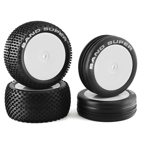 82&87mm 1/10 2wd Rc Off-Road Roue De Pneu De Voiture Pour Xb2 Serpent Srx2 Srx4 Bandit Tekno Eb410 Dt02