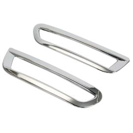 Pour - (W447) Classe V 2017-2020 Abs Chrome Réflecteur Arrière Antibrouillard Lampe Couvercle Garniture Lunette Cadre Style