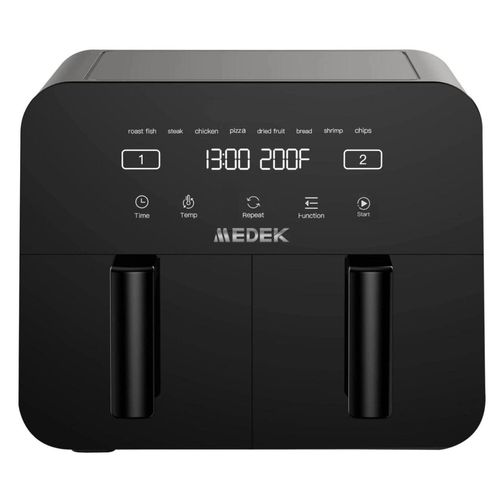 Friteuse Airfryer Medek RA910D 9L 2 bacs 1800W