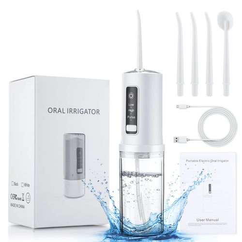 Irrigateur Buccal Aste Sans Fil,Hydropulseur Dentaire,Nettoyeur De Dents Étanche Ipx7,Soins Bucco-Dentaires À - Oral Irrigator Set