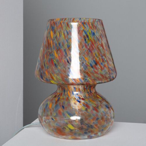 Lampe À Poser Verre Batlló Multicolore