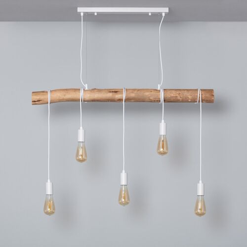 Suspension Métal Et Bois Yagis 160 Mm