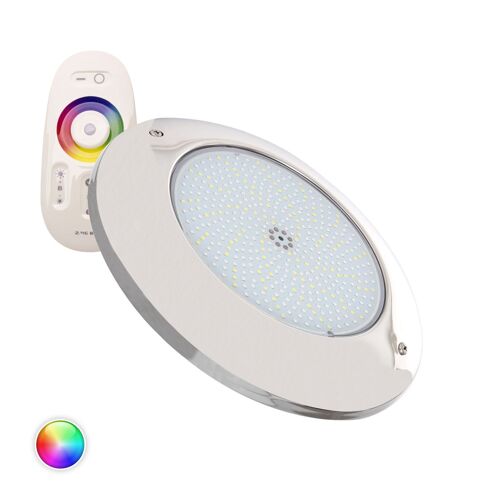 Spot Led Piscine En Saillie Inox Rgbw Submersible 12v Dc Ip68 35w Oui Rgbw
