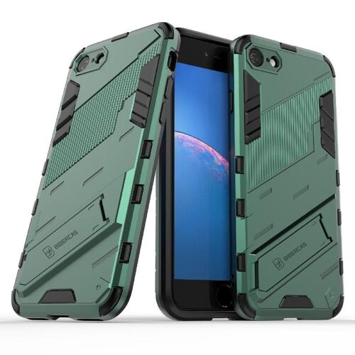 Étui Pour Iphone 8/Iphone 7 Couverture Protectrice Kickstand Militaire Robuste - Vert
