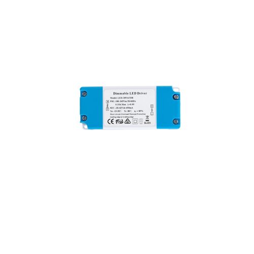 Driver Dimmable TRIAC 220-240V Sortie 30-42V DC 450mA 18W No Flicker Dimmable TRIAC