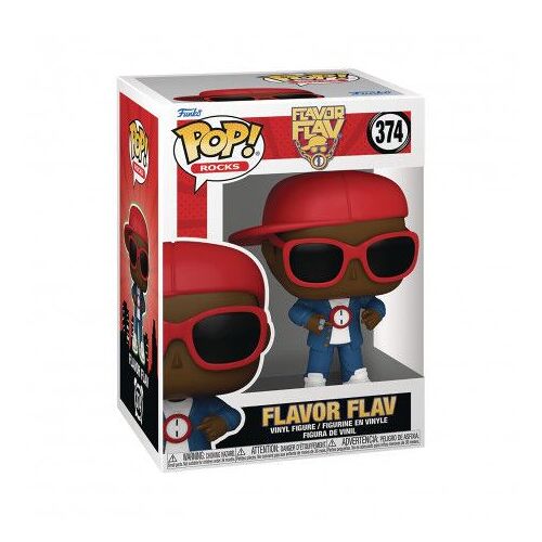 Figurine Funko Pop - Flavor Flav N°374 - Flavor Flav (75307)