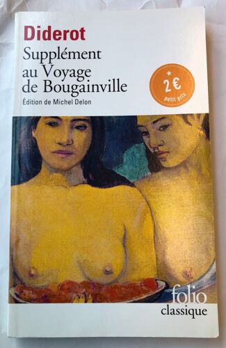 Denis Diderot, Supplément Au Voyage De Bougainville, Édition De Michel Delon