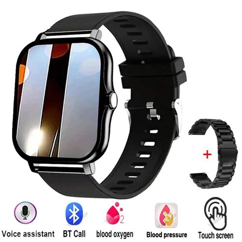 Sports de plein air montre intelligente appel sans fil informations rappel papier peint changement hommes et femmes étanche Smartwatch 2025 Bk20Szstrap