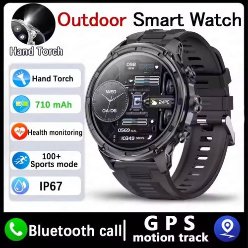 2025New V99 1.85 Pouces Ultra Hd Montre Intelligente Nfc Gps Détection Bluetooth Appel 710 Mah Grande Batterie Sport Fitness Ip68 Smartwatch.Black.For Huawei