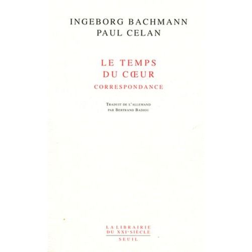 Le Temps Du Coeur - Correspondance (1948-1967)