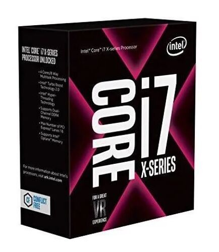 Intel Core i7 9800X X-series - 3.8 GHz - 8 curs - 16 filetages - 16.5 Mo cache