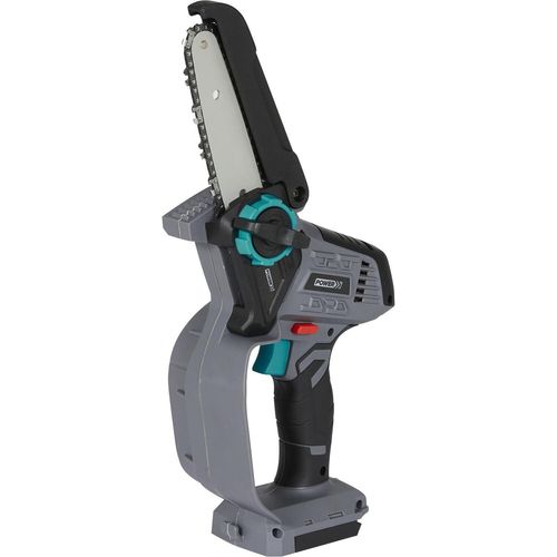 Mini-tronçonneuse élagueuse sans fil 20V CARREFOUR (sans batterie, ni chargeur)
