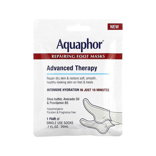 Aquaphor Masques Réparateurs Pour Les Pieds, 1 Paire, 20 Ml 