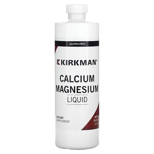 Kirkman Labs Liquide De Calcium Et De Magnésium, 473 Ml 