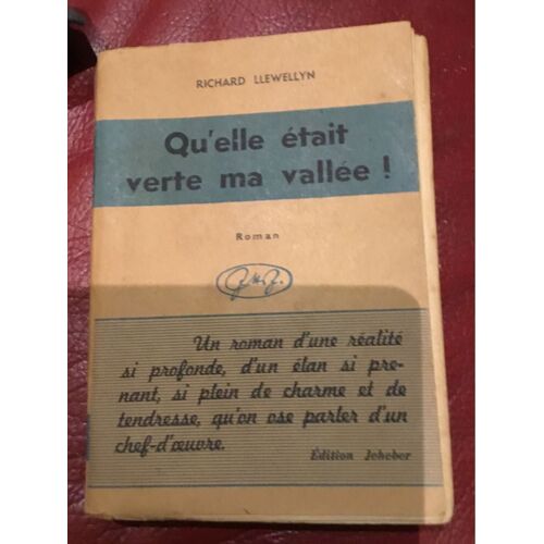 Quelle Était Verte Ma Vallée 