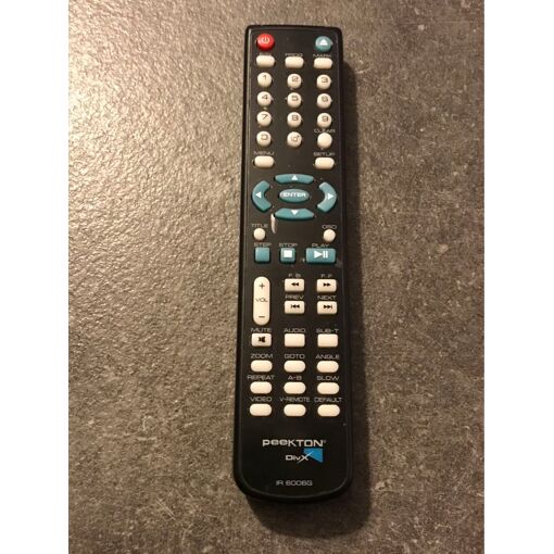 Télécommande D'origine PEEKTON Pour Modèles IR129HDR / IR179HDR - Neuf Et Emballé