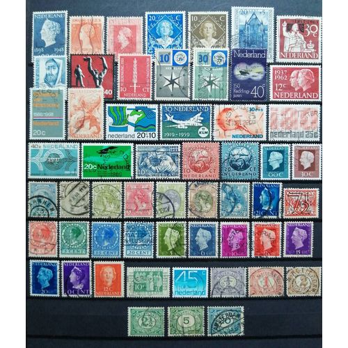 Pays-Bas Lot De 56 Timbres