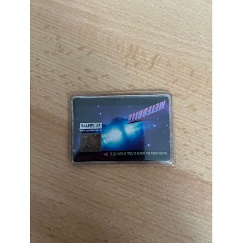 Poussière Météorite Nestle 