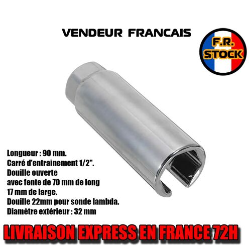Douille Pour Sonde Lambda Et Capteur D'oxygène 1/2"Outil D'installation Démontage La170