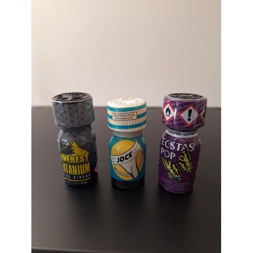 Poppers Everest Titanium - Jock - Ecstasy Pop 10 Ml