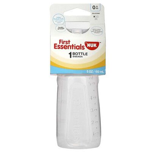 Nuk First Essentials Flacon, 0 Mois Et Plus, Débit Lent, 150 Ml