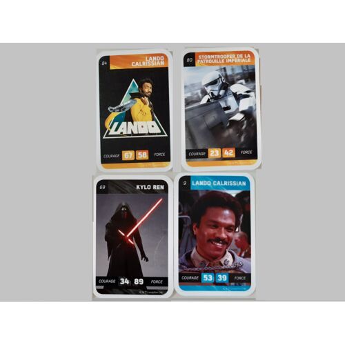 Lot De 4 Cartes Star Wars - Lucas Film