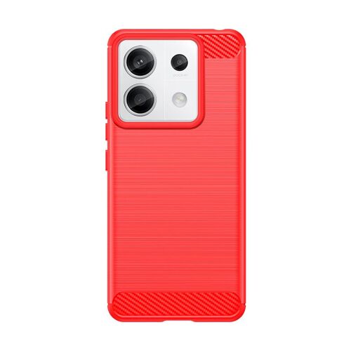 Coque pour Redmi Note 13 Pro,Technologie de Sérigraphie Protection TPU Housse Étui,Rouge