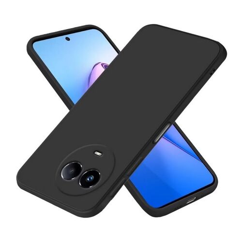 Coque pour Realme 11 5G / Realme C67 5G - housse etui silicone gel fine + film ecran - NOIR