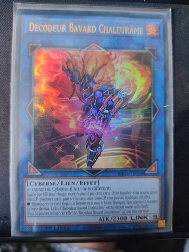 Yu-Gi-Oh ! - Decodeur Bavard Chaleurame - Ra01-Fr048- Ultra Rare -