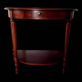 Console Demilune Bois