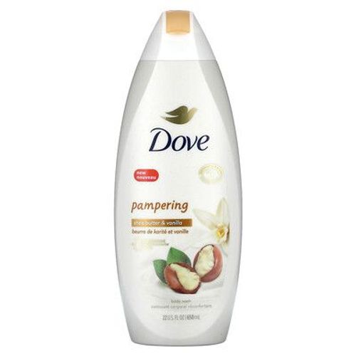 Dove Pampering, Nettoyant Corporel, Beurre De Karité Et Vanille, 650 Ml 