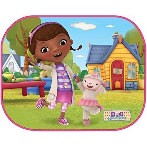 Disney 2 Rideaux Pare-Soleil Docteur la Peluche Vert