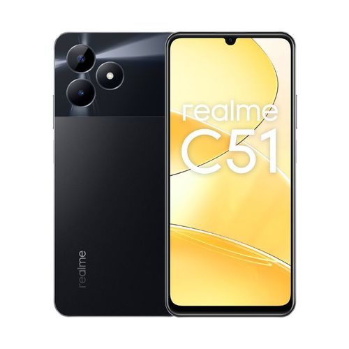 realme C51 17,1 cm (6.74') Double SIM Android 13 4G USB Type-C 6 Go 256 Go 5000 mAh Vert, Couleur menthe