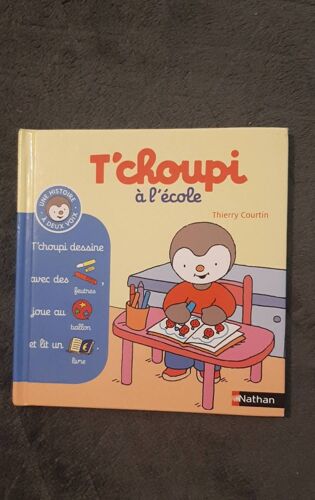 Livre Tchoupi À L'école