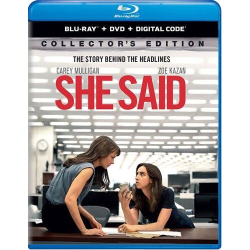 She Said [Blu-Ray] With Dvd, Digital Copy, Eco Amaray Case