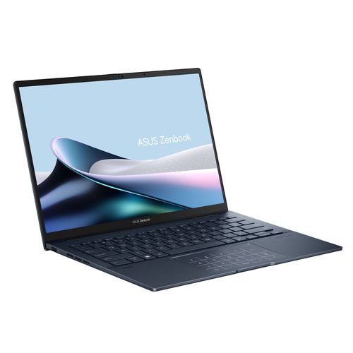 Asus UX3405CA-QL170W - Zenbook 14 (Intel, 16GB RAM, 512GB SSD, 14" OLED WUXGA, Windows 11) - Ponder Blue - AZERTY Français