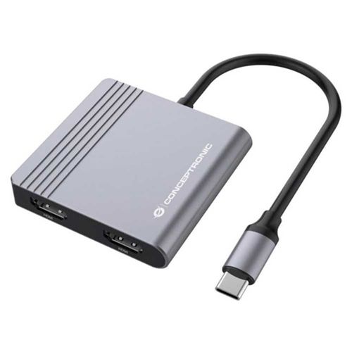 conceptronic concentrateur usb c donn13g 2x hdmi usb usb c
