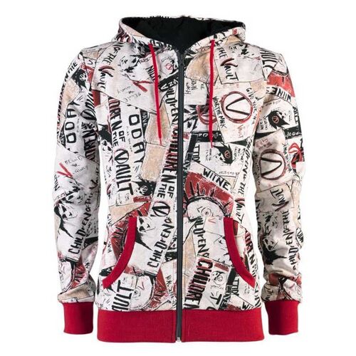Kochmedia Borderlands Propaganda Cut And Sew 3 Fermeture Eclair Sweatshirt