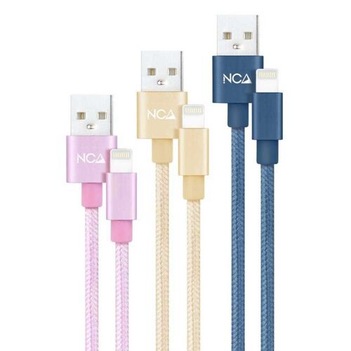 nanocable cable usb a vers lightning 10.10.0401 co2 1 m 3 unites