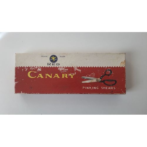 Ciseaux À Cranter Vintage "Red Canary"