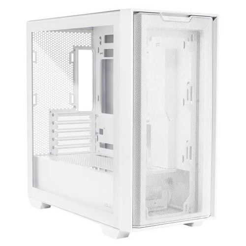 Boitier PC Moyen Tour ATX Asus A21 avec panneaux vitrés - Blanc