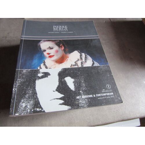 Catalogue   ( Vente  ) Pierre Berge ( Godeau Chambre Art Moderne Contemporain N ° 1 Bruxelle 2011