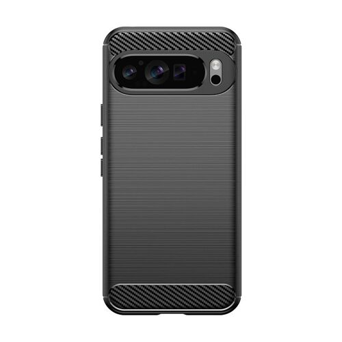 Coque pour Google Pixel 9 Pro,Technologie de Sérigraphie Protection Housse Étui,Noir