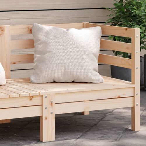 Vidaxl Canapé D'angle De Jardin Bois De Pin Massif