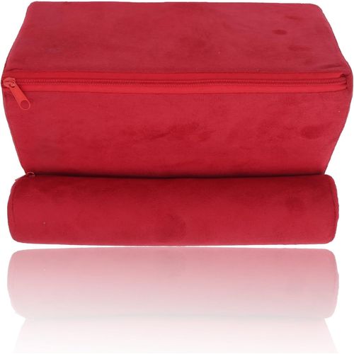 Coussin De Support Pour Tablette,Multifonctionnel Portable Pliable En Tissu Suédé Pour Tablette,Oreiller Support Tablette Pour Canapé Lit,Station D'Accueil Souple,Support De Tablette