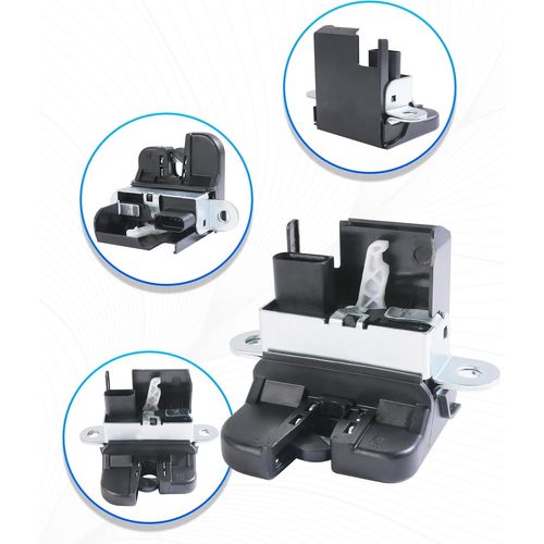 Accessoires Automobiles,Serrure De Coffre Touran,Loquet Verrou De Hayon,Serrure Coffre De Toit,Loquet Actionneur De Verrouillage Du Couvercle Du Coffre Arrière,Références Oem : K6827505e