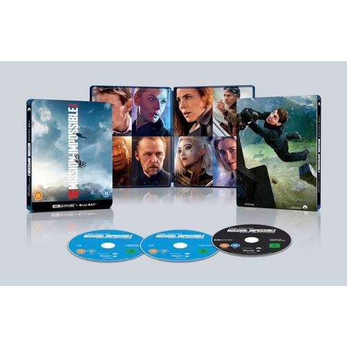 Mission: Impossible - Dead Reckoning Part One 4k Uhd + Blu-Ray Steelbook