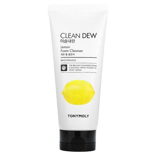 Tony Moly Clean Dew, Mousse Nettoyante Au Citron, 180 Ml 
