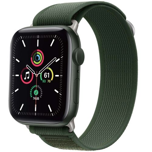 Imoshion Bracelet En Nylon Trail Watch Series 1-9 / Se / Ultra (2) 42/44/45/49 Mm Army Green